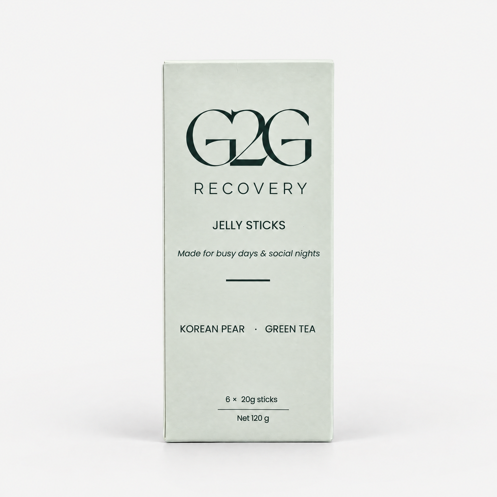 G2G Recovery — Korean Pear & Green Tea Jelly Sticks