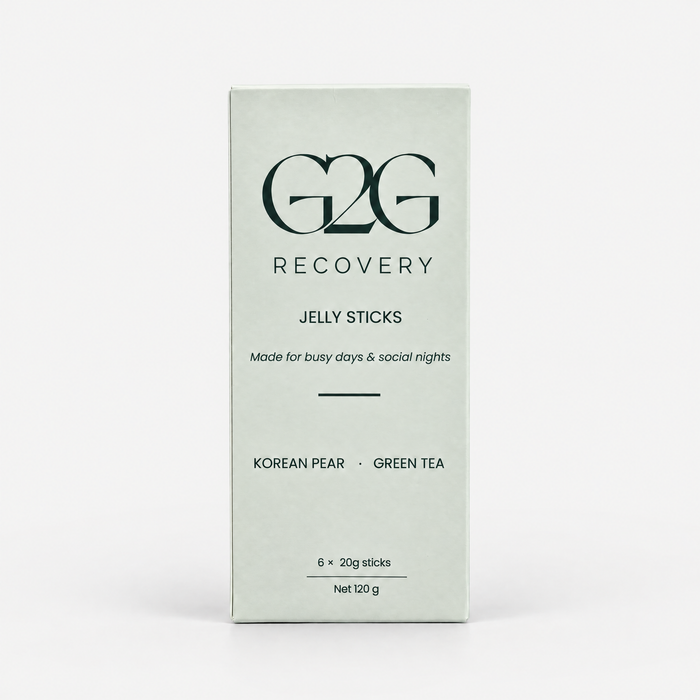 G2G Recovery — Korean Pear & Green Tea Jelly Sticks